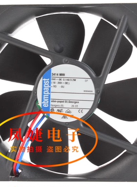 PAPST TYP 3414N/H/NM/GL/NL/NHH/NH/NGH/NGM/NGHH/12R 风扇24V