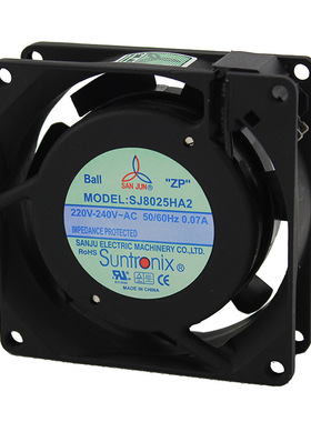 正品台湾三巨SJ80025HA2 8025 220V 0.06A/0.17A机柜轴流散热风扇