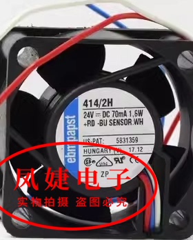 Ebm 414J/412J/H/2H/JHH/JH/JHHR/2N/JR/JHHU 24V/12V 散热风扇
