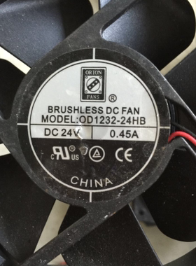 原装Orion Fans OD1232-24HB 120032 24V 0.45A 高端设备散热风扇