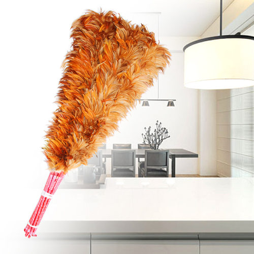 供应精品毛系列鸡毛掸家用车用扫灰尘掸子手工一次性除尘掸子