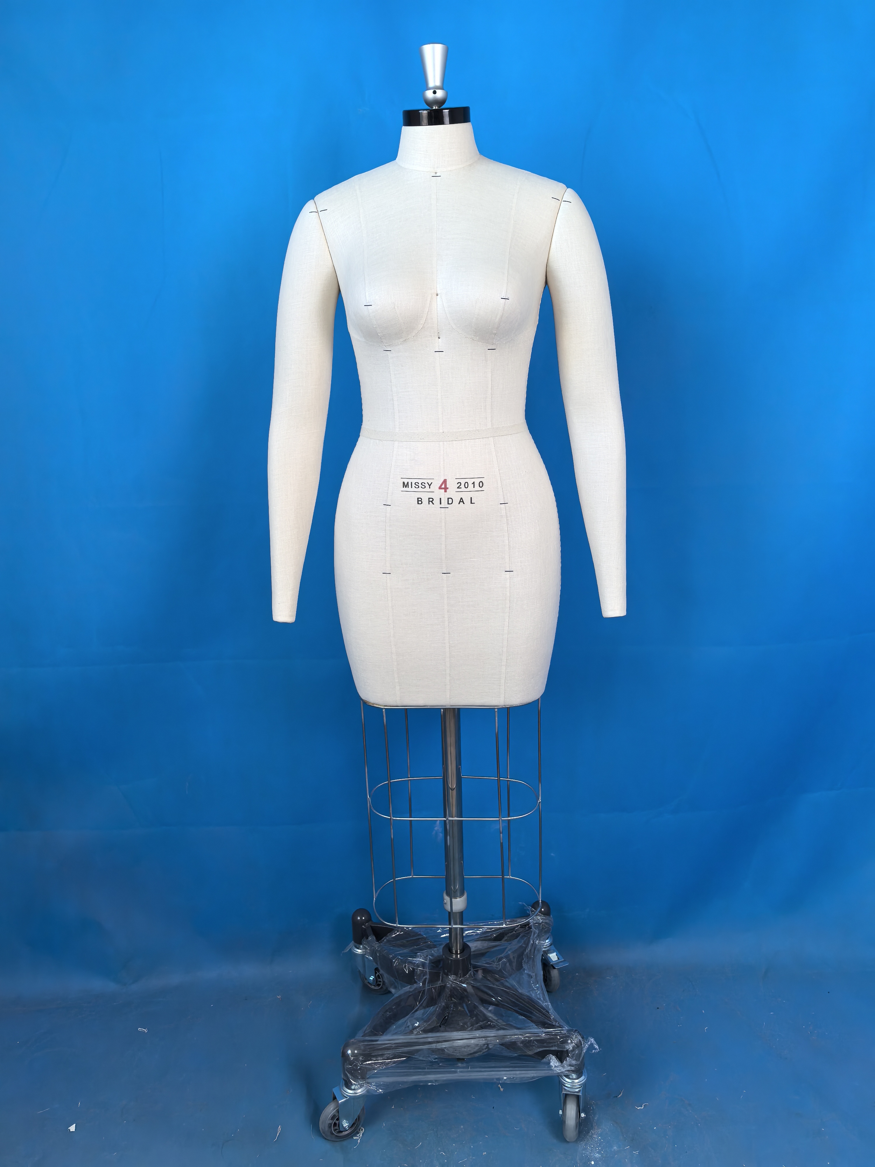 全新婚纱白纱裙晚礼服立裁人台半身服装设计打版制版专用插针模特