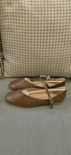 2024早春新品 女 平底平跟玛丽珍石头纹森女复古休闲百搭日系单鞋