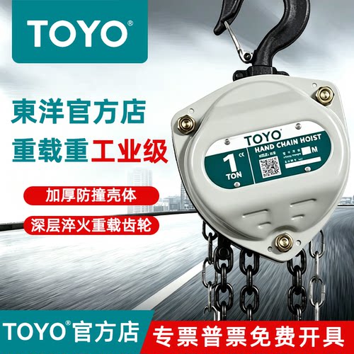 TOYO东洋手拉葫芦日本3米6m环链