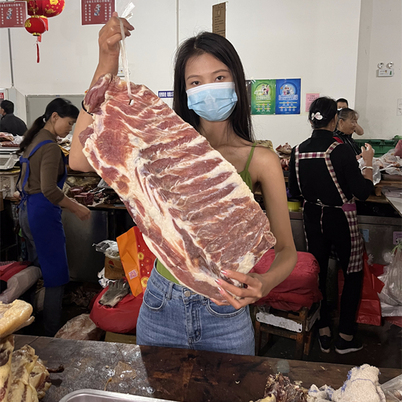 云南大理特产五花腊肉土猪正宗自然风干咸肉腊肉 农家 自制非烟熏 粮油调味/速食/干货/烘焙 腌肉/腊肉/腊禽类 原图主图