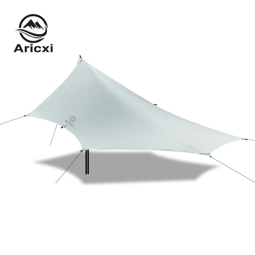 Aricxi户外天幕防暴雨帐篷天幕露营郊游烧烤遮阳凉棚六角蝶型天幕