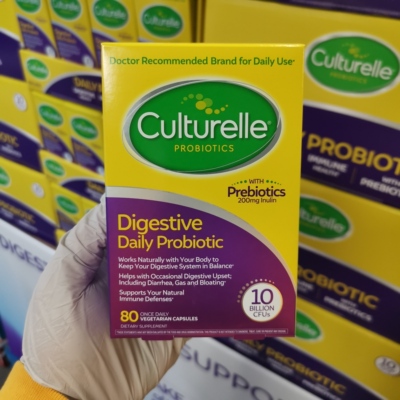 现货*美国Culturelle康萃乐益生菌胶囊100亿LGG儿童成人家庭装