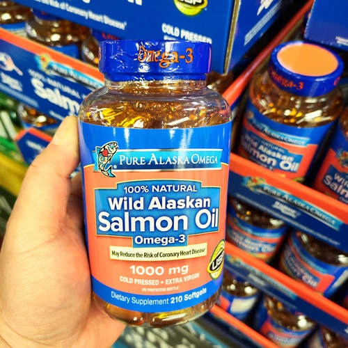 阿拉斯加三文鱼油omega3深海鱼油