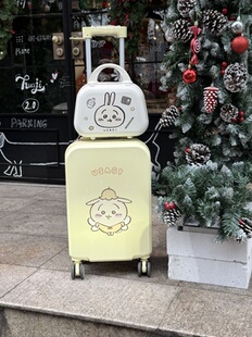 chiikawa乌萨奇行李箱拉杆箱20寸高颜值登机箱子母包旅游静音轮