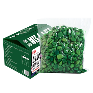 正宗山东腊八蒜糖蒜糖醋蒜咸菜下饭菜大蒜头腌制绿蒜泡箱装商用