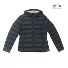 American Fashion Light Luxury Thickened down Jacket for Women, Winter White Duck down Solid Color Hooded Style, with Tags Removed