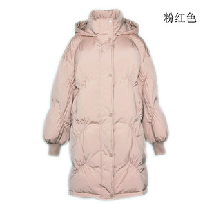 国内 女装冬装新款时装羽绒服中长款加厚 宽松版超大码 A2AC94416