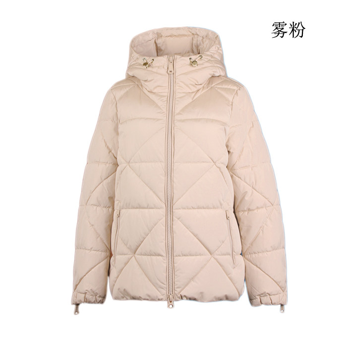 G意大利轻奢 连帽纯色保暖加厚冬季  W3628D冬装女装外套潮棉袄