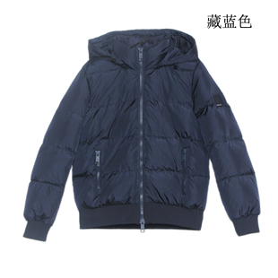 意大利奢级 羽绒服女款冬装保暖纯色短款休闲外套加厚可卸帽 剪标