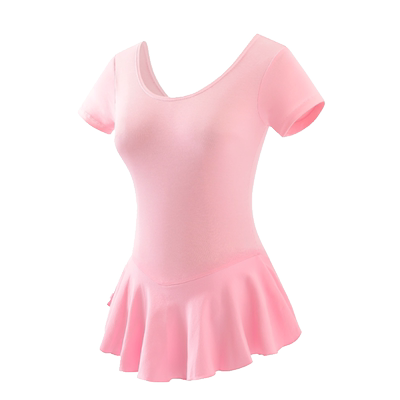 陈婷女童儿童舞蹈服表演服连衣裙