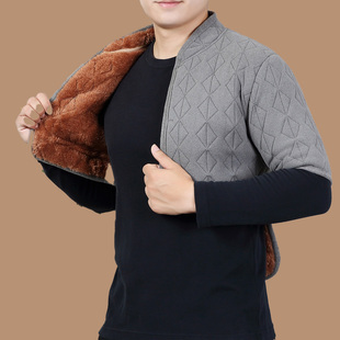老公专用睡觉防寒护颈椎坎肩马甲爸爸 护肩保暖冬季 2025新款 男士