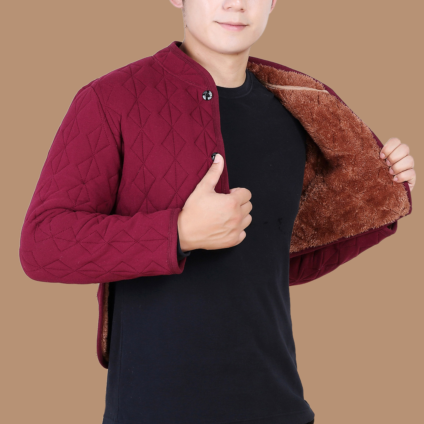 2025新款男士护肩保暖肩周炎冬季睡觉专用加厚护颈椎老人坎肩马甲