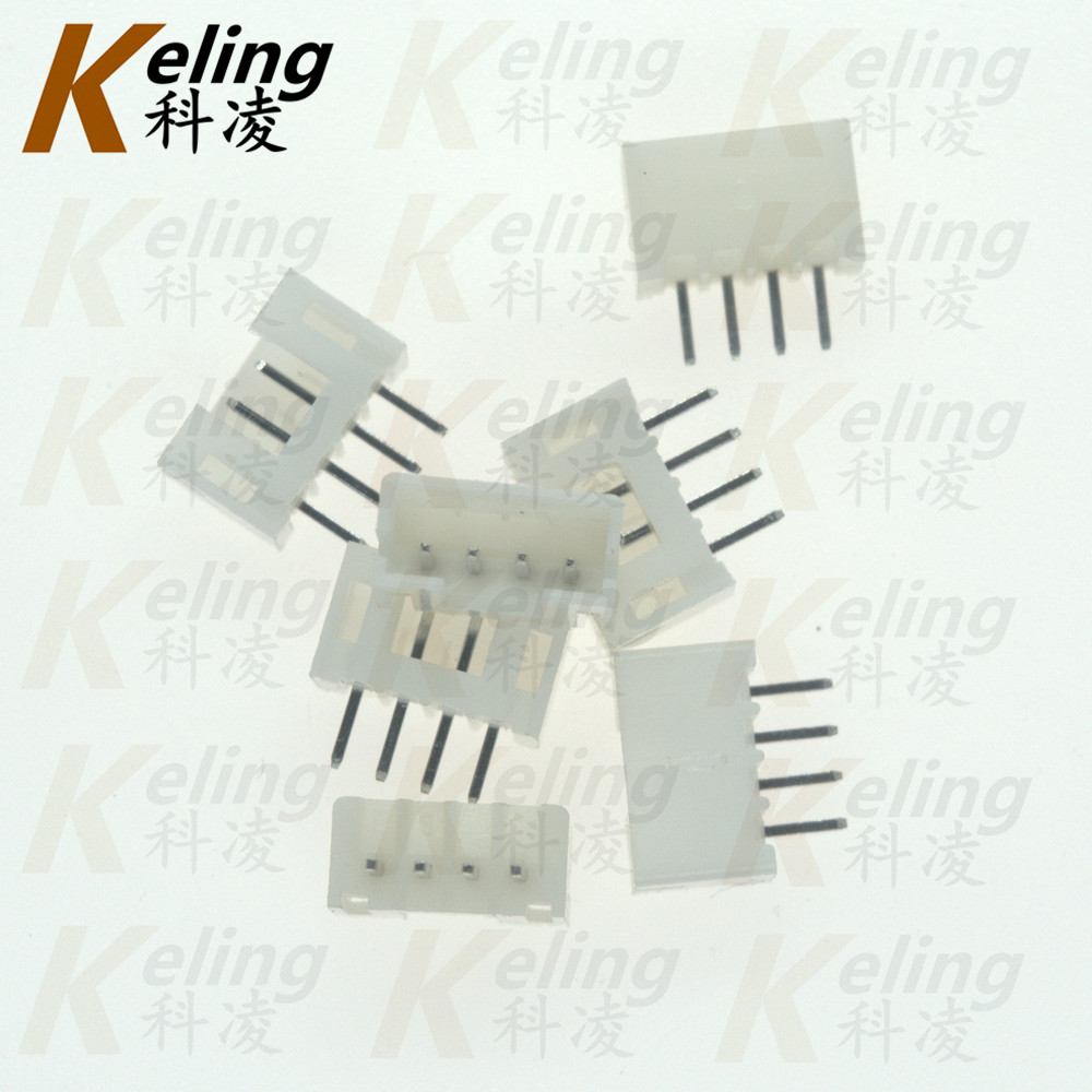 PH2.0针座 4位连接座 4脚排线插座 2.0MM 4A 直针座 1件2000只