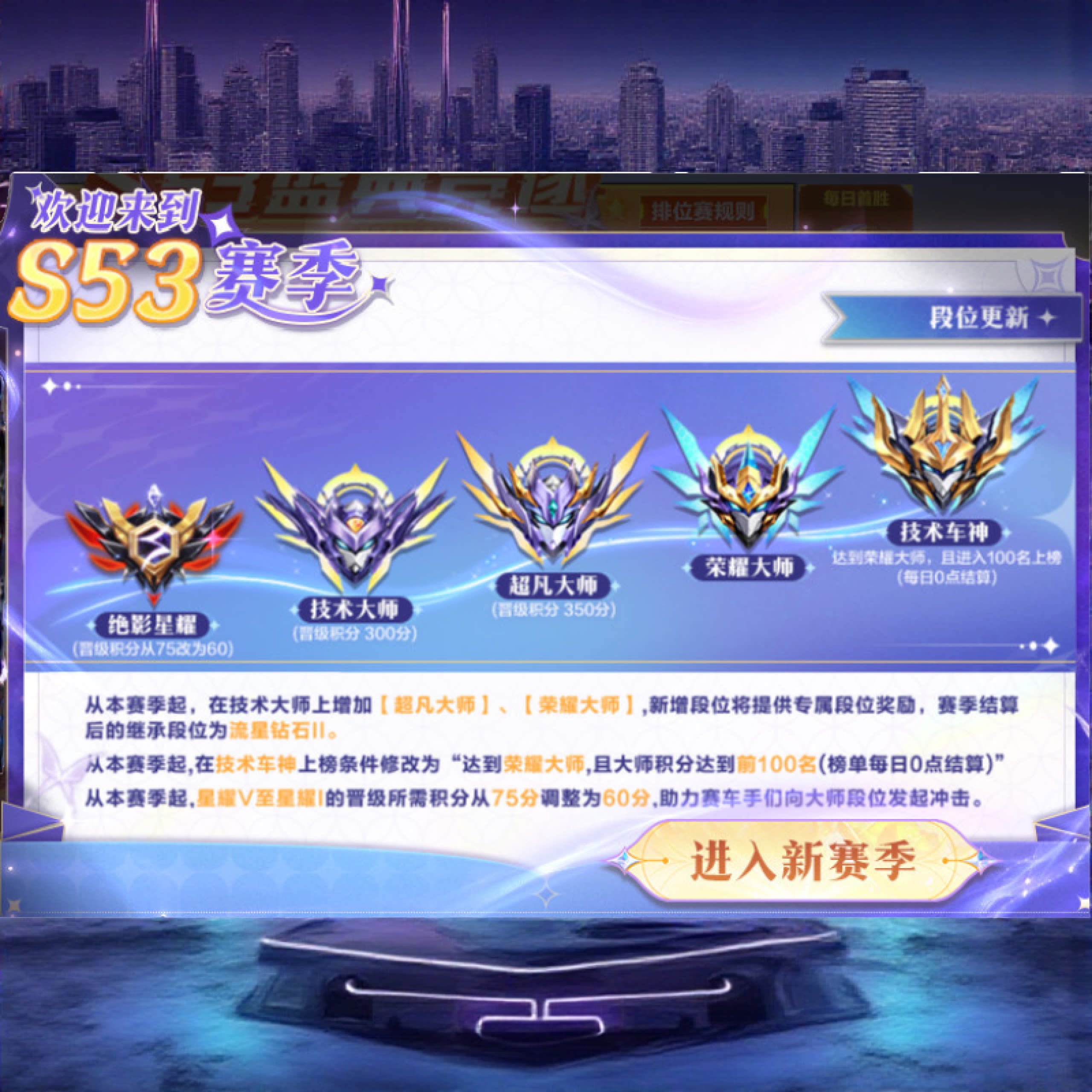 QQ飞车端游排位代练钻石/星耀/技术大师/超凡大师/荣耀大师[直播]