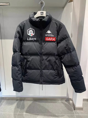 现货 卡帕 Kappa 经典运动休闲立领鹅绒羽绒服防寒服 K0D72YY44