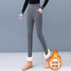 新款 羊羔绒打底裤 女外穿2025秋冬季 鲨鱼提臀高腰加绒加厚保暖