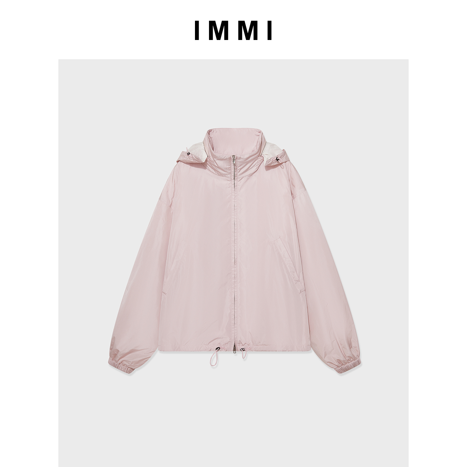 【IMMI】25秋冬新品绗棉短款抽绳夹克MWEFWWJK1394A