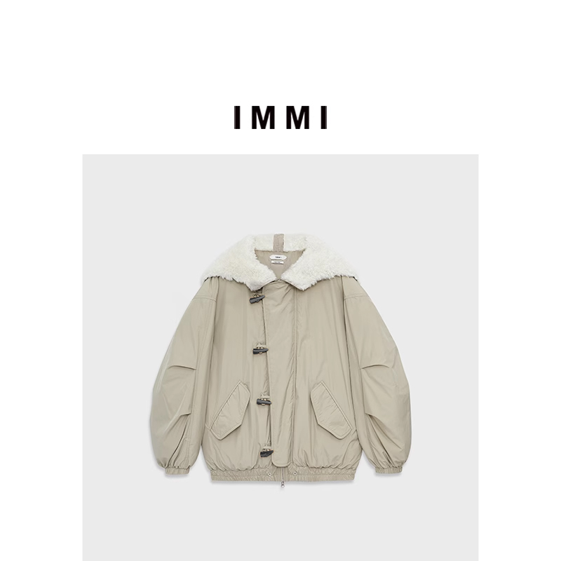 【IMMI】冬季节日系列小飞侠布面连帽羽绒服MWDFWFJK1147X