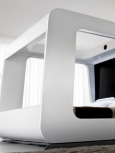 陽航睡眠太空艙床房間膠囊客房艙帶衛生間洗手間廁所套間移動公寓