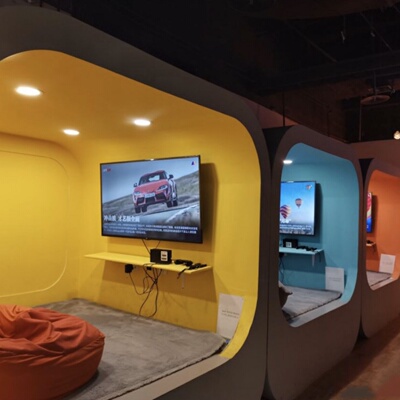 gaming pod modern single lounge rest cozy game station pod