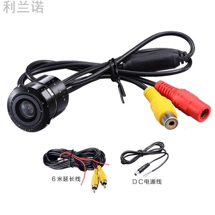 18.5打孔摄像头 CCD高清汽车倒车摄像头 倒车影像防水