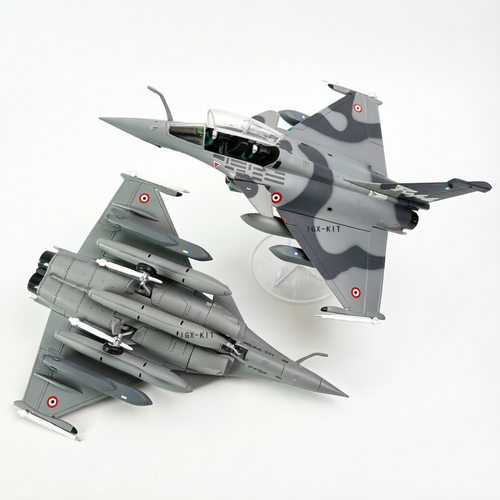 1/72法国空军阵风战斗机合金仿真军事飞机静态成品模型摆件收藏