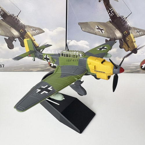 1/72 JU87俯冲轰炸机JU-87战斗机成品合金飞机静态模型摆件礼品