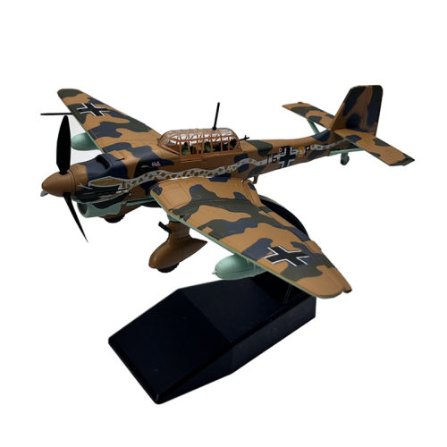 1/72 JU87俯冲轰炸机JU-87战斗机成品合金飞机静态模型摆件礼品