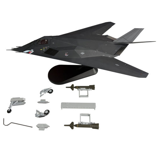 1/72 F117隐形战斗轰炸攻击机成品金属军事飞机模型合金摆件收藏