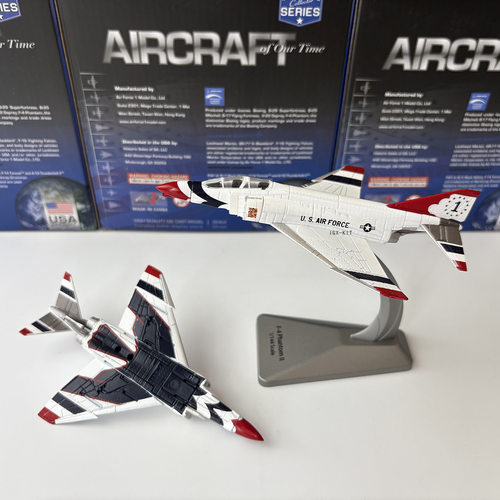 1/144美国F-4鬼怪航母舰载机F4II战斗机军事合金飞机模型仿真摆件