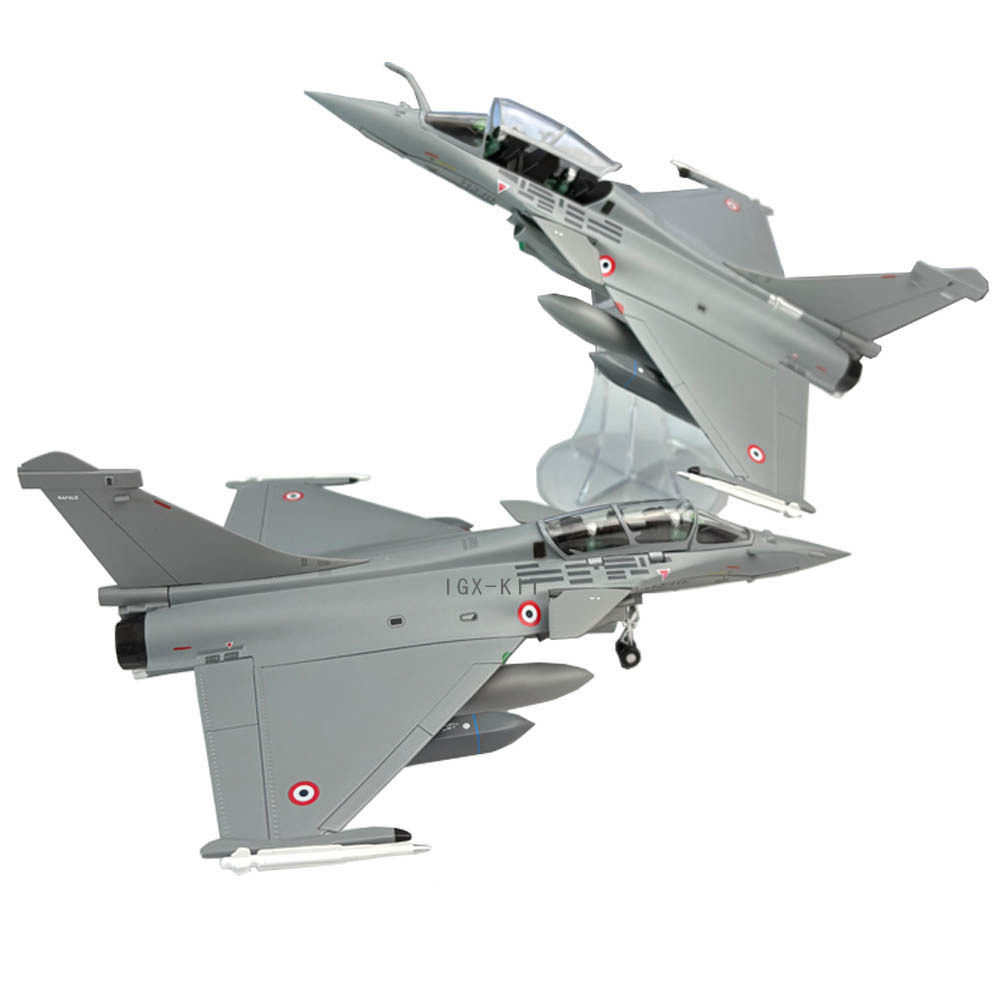 1/72法国空军阵风战斗机合金仿真军事飞机静态成品模型摆件收藏