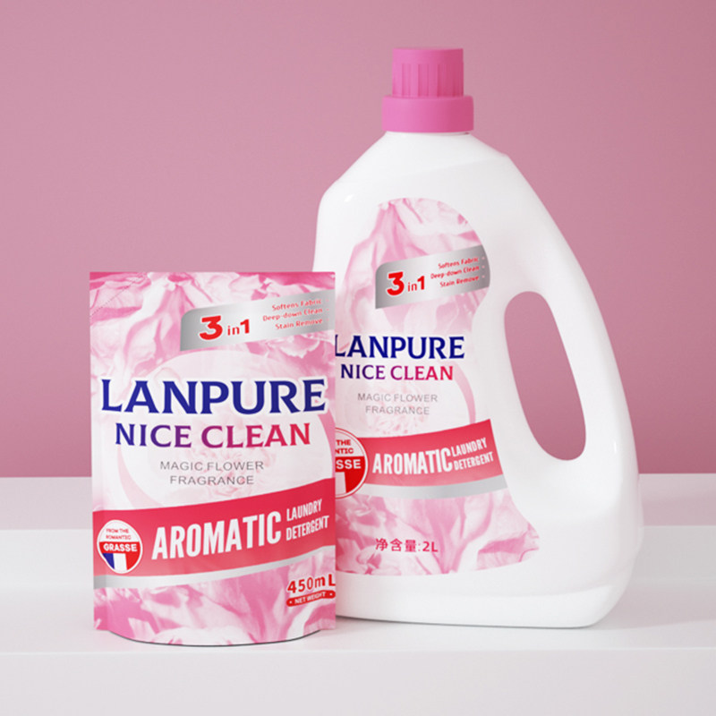 去渍香氛洗衣液香味持久家用实惠装清洗液大瓶装整箱批补充组合装
