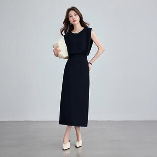 时尚装夏季臀尚无时袖上衣包裙简约收腰半套裙两Z5729-06件套裙