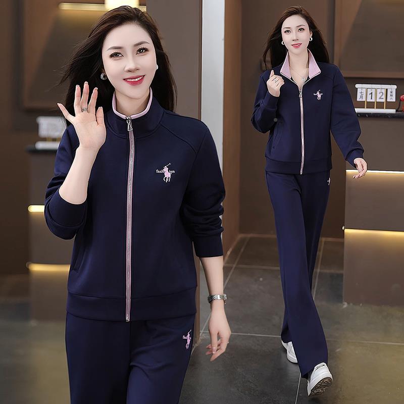 025新款成年女运动长身袖P96957532LO领套装O透气吸湿速干2健休闲