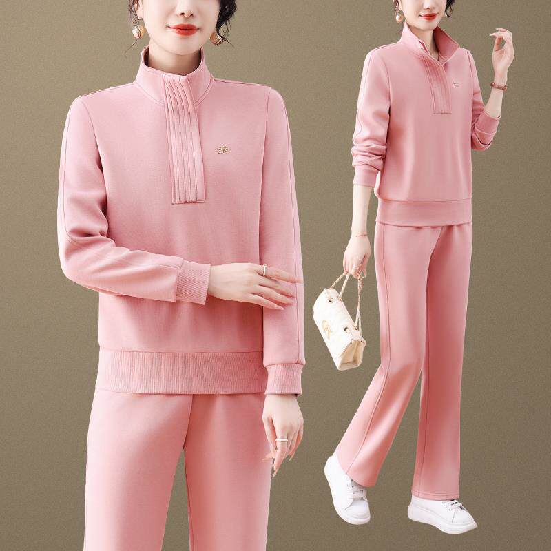 休运动套装闲女春秋韩慵懒风87743472早春开衫卫系衣今年流服行跑