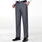 中务年男男士 商休闲纯色有褶西裤 时尚 百薄款 春夏新搭款 2258 装