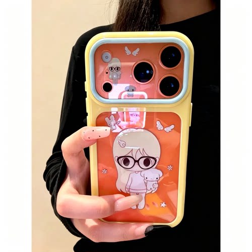 卡通天使大视窗iPhone手机壳