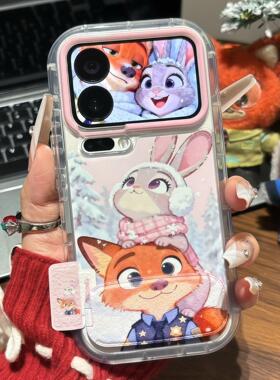 适用小米17promax朱迪尼克情侣手机壳小米15/14/13pro新款红米K90ins风K80/70可爱note15/14全包苹果17防摔壳