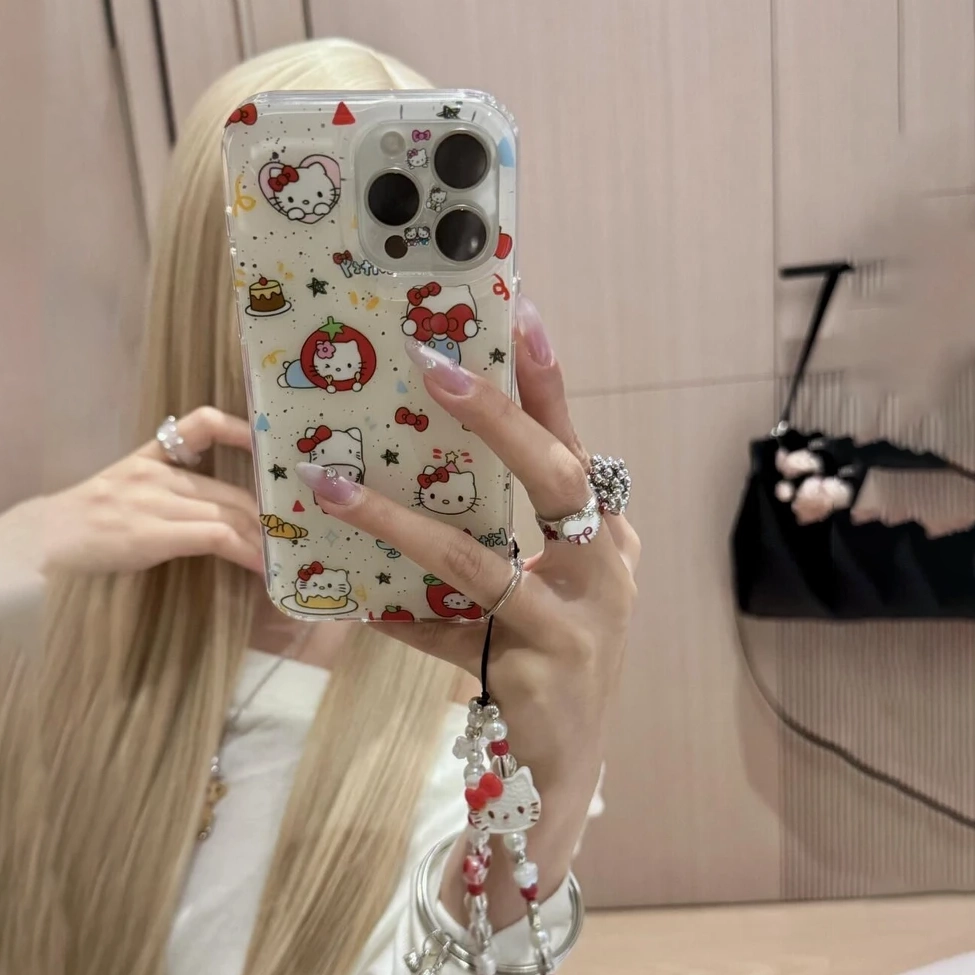 创意趣味涂鸦凯蒂猫手机壳