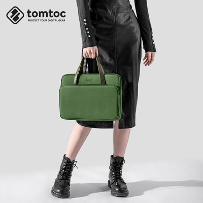 tomtoc电脑包简约纯色
