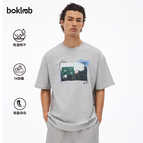 BOK（球场应急避难所印花）短袖