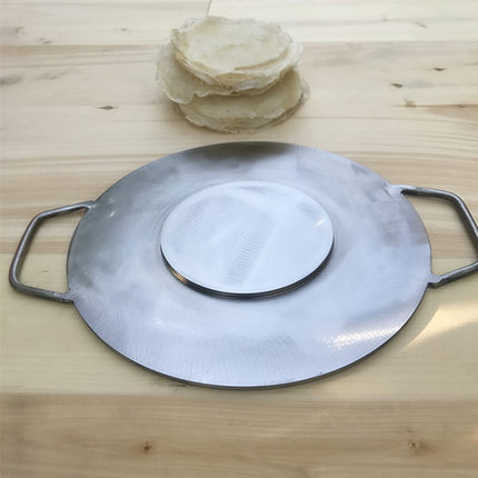 包教技术定做丝娃娃皮锅 素春卷锣平底锅模具薄饼锅丝娃娃锅厨房