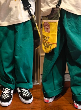 日系潮牌DD童装 儿童春夏轻薄好穿阔腿裤瓢虫长裤直筒休闲防蚊裤