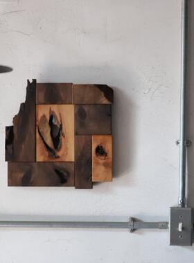 实木树结墙挂创意家居装饰【木爻Craft】