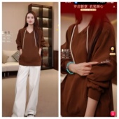 xxue03183 意大利小狗连帽卫衣 晓雪心选